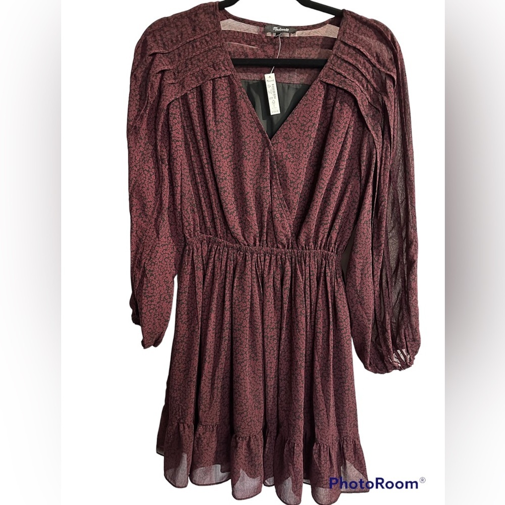 NWT Madewell V Neck dress - Picture 1 of 5